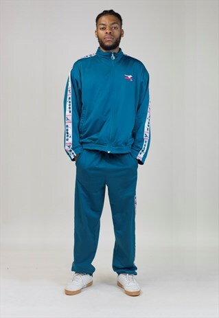 turquoise tracksuit womens