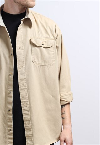 VINTAGE WRANGLER SHIRT BEIGE