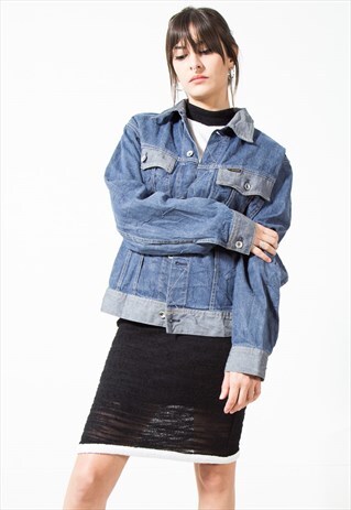 VINTAGE 90S CLASSIC G-STAR BASIC DENIM JACKET / 1632