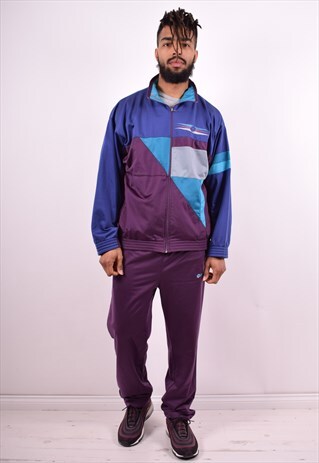 LOTTO MENS VINTAGE FULL TRACKSUIT LARGE MULTI 90'S