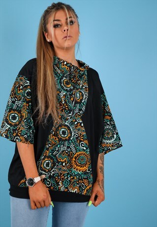 VINTAGE SHELL JACKET IN MULTI NJ658