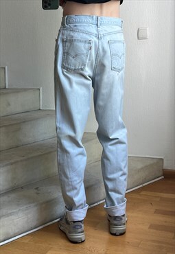 Vintage LEVIS Jeans Acid Wash Distressed Denim 80s Blue