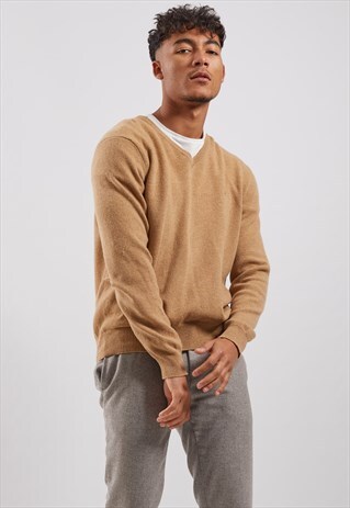 VINTAGE RALPH LAUREN V-NECK JUMPER