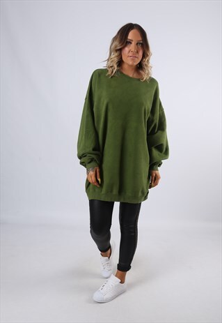 SWEATSHIRT JUMPER OVERSIZED BIG DOG PLAIN (EAET)