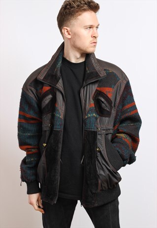 VINTAGE AZTEC FESTIVAL JACKET
