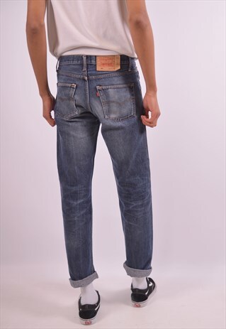 VINTAGE LEVI'S 501 JEANS SLIM BLUE