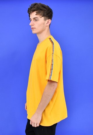 G&G UNISEX GOLD RAINBOW RIBBON S/S TEE