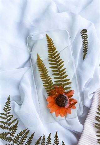 IPHONE 6/6S PLUS REAL PRESSED FLOWER CASE/ FLOWER COVER