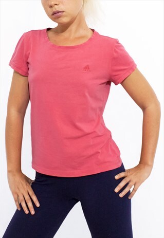 SPORTS STRETCH TOP T-SHIRT ADIDAS IN PINK