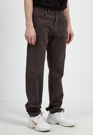 VINTAGE BROWN MARLBORO CLASSICS DENIM JEANS