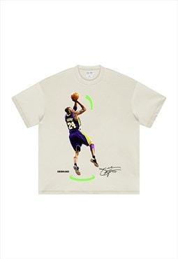 Cream Kobe Graphic fans Retro T shirt tee 