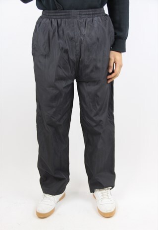 VINTAGE ADIDAS GREY TRACKSUIT BOTTOMS
