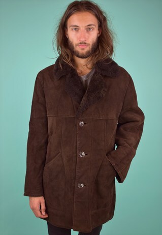 VINTAGE 90'S SHEARLING JACKET
