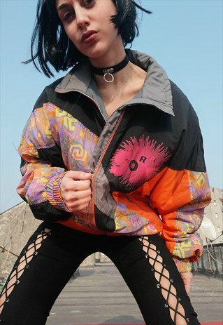 VINTAGE 80'S MULTICOLOR JACKET
