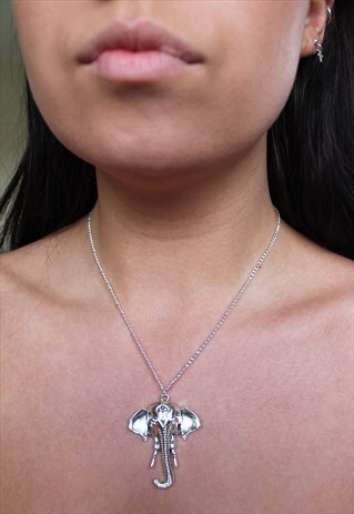 LARGE ELEPHANT NECKLACE