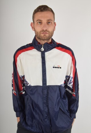 VINTAGE DIADORA JACKET SIZE L (1087)