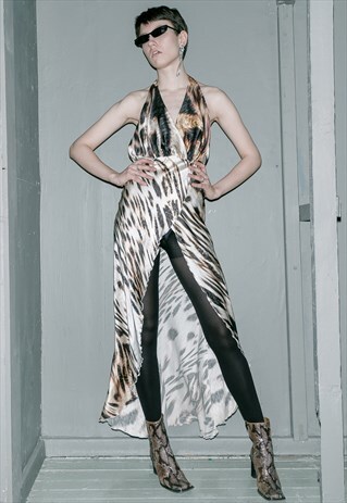 VINTAGE PARTY TIGER DRESS