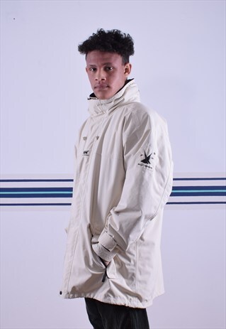 WHITE HELLY HANSEN COAT