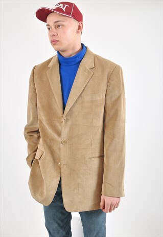 VINTAGE CORDUROY BLAZER JACKET