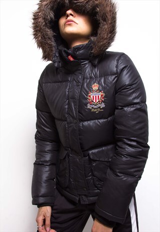 VINTAGE 90S POLO RALPH LAUREN PUFFER JACKET ID:5094