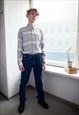 Vintage 80's Blue Straight Jeans