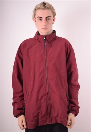 L.L.BEAN MENS VINTAGE JACKET XXL MAROON 90S
