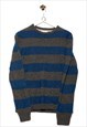 joe Sweater knit pattern grey/blue