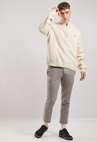 VINTAGE RALPH LAUREN 1/4 ZIP JUMPER