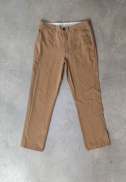 Vintage 90s Baggy  Brown Oversize Dad Pants