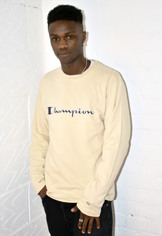 VINTAGE 90S CHAMPION EMBROIDERED SWEATSHIRT