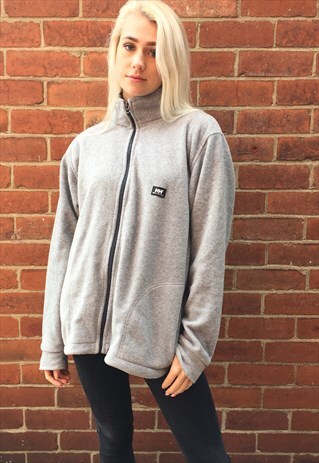 VINTAGE HELLY HANSEN FLEECE GREY JUMPER
