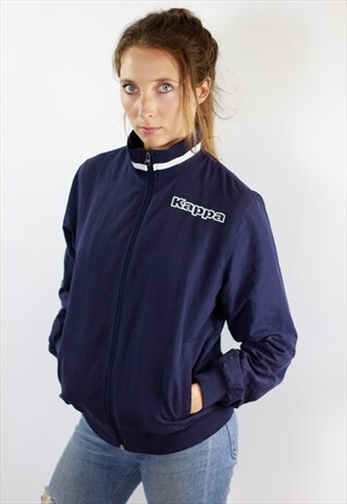 KAPPA WINDBREAKER KAPPA TRACK JACKET BLUE TOP