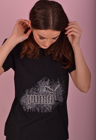 BLACK PUMA T-SHIRT GBT4232