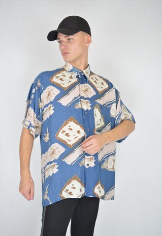 VINTAGE GRAPHIC 80'S SHORT SLEEVE SHIRT