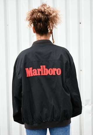 MARLBORO REVERSIBLE BOMBER JACKET