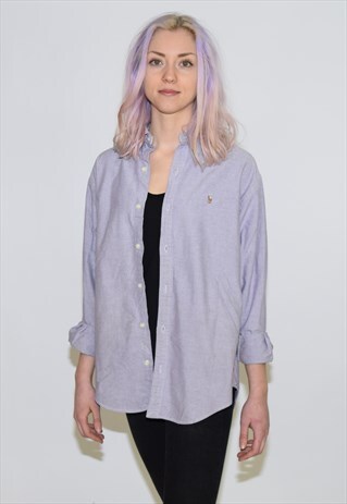 VINTAGE 90S VIOLET RALPH LAUREN SHIRT