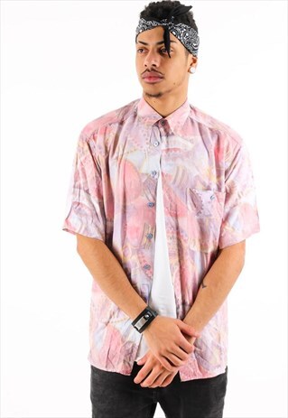 VINTAGE PATTERN SHIRT PSAW178D