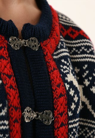NORWAY VINTAGE OLDSCHOOL DALE OF NORWAY WOOL JUMPER 16035