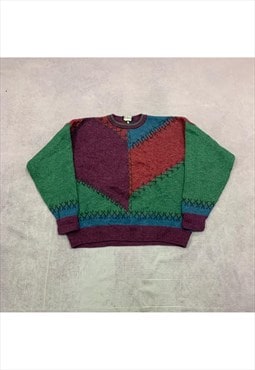 Vintage Knitted Jumper Men's XL