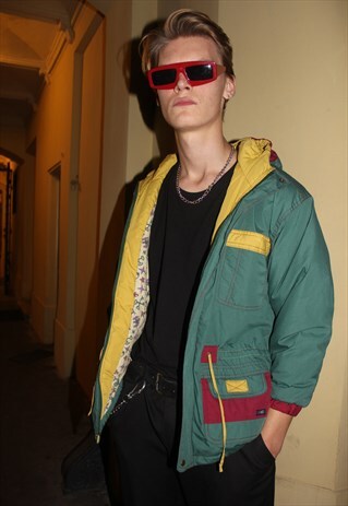 VINTAGE 90' OLDSCHOOL COOL UNISEX MULTI JACKET