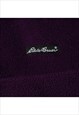 VINTAGE EDDIE BAUER PURPLE QUARTER ZIP FLEECE WOMENS
