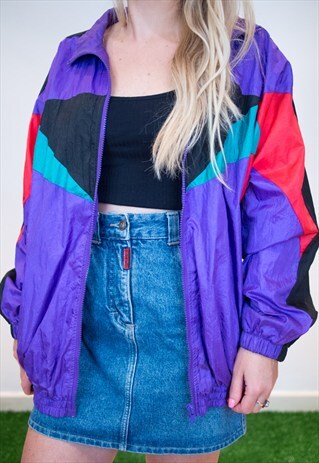 80'S RETRO SHELLSUIT JACKET