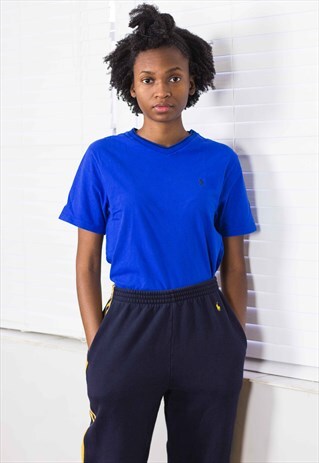 VINTAGE POLO RALPH LAUREN T-SHIRT LOGO 90S L 6