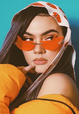 BLAZER RIMLESS HANDMADE FASHION SUNGLASSES