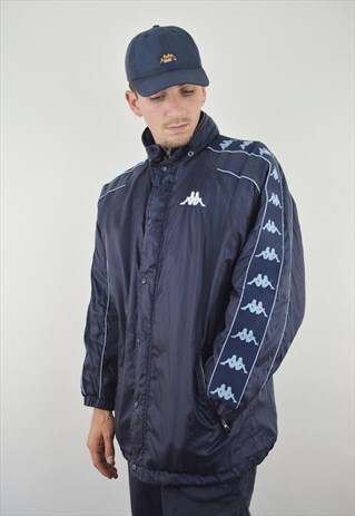 VINTAGE KAPPA MONOGRAM LOGO OUTDOOR JACKET