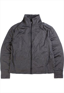 Vintage  Champion Windbreaker Jacket Full Zip Up Grey Small