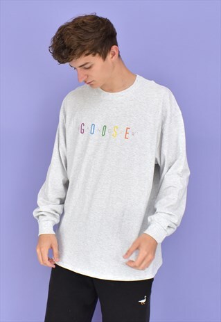 G&G UNISEX ASH GG L/S TEE
