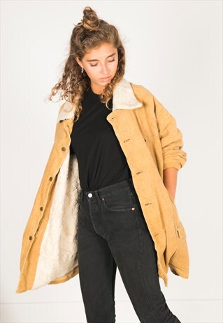 VINTAGE 80S LEE WINTER SHEEPSKIN JACKET / R2232C205