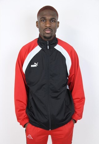 VINTAGE 90'S PUMA SPORTS ZIP-UP JACKET