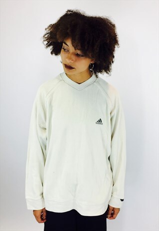 ADIDAS EMBROIDERED SWEATSHIRT